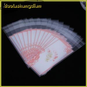 [Duola] 100pcs MINI Plastic Cookie บรรจุภัณฑ์คัพเค้กห่อถุง OPP self adhesive bags