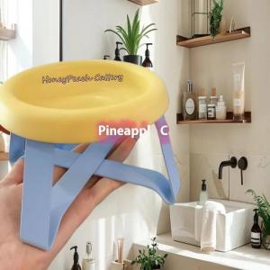 [Energetic] ชามอาหารสัตว์เลี้ยงปกป้องกระดูกสันหลังของสัตว์เลี้ยงชามใส่อาหารสัตว์เลี้ยงปกป้องคอสูงพร้อมขาตั้งอุปกรณ์สำหรับแมว