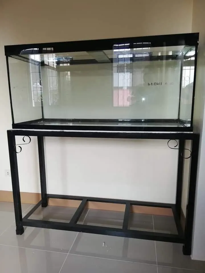 Double on sale aquarium stand