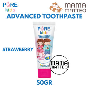 PUREKIDS Toothpaste Advanced 50gr / Tooth Paste Pasta Gigi Odol Anak Rasa Buah / PURE KIDS