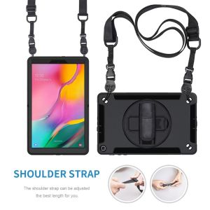 Samsung Tab S9 FE Plus S9 Plus S8 Plus S7FE Plus tab S7 Plus Tab S9 Tab S9 FE Tab S10FE Rugged Case with strap