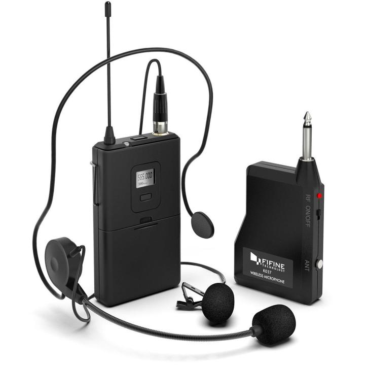 FIFINE Wireless Microphone System Wireless Microphone set with