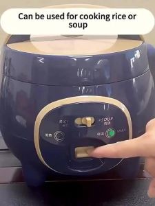 S1.8L Electric Rice Cooker Non Stick Fast Aluminium Inner Pot with Steamer Pengukus Periuk Nasi Elektrik