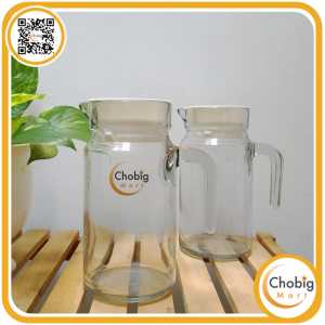 CHOBIG Pitcher Kaca / Ceret Bening 600ml IRP
