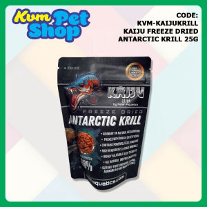 Kaiju Antarctic Krill Freeze Dried Fish Food 25g Feeds for Monster Fishes