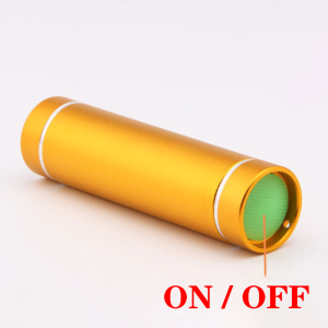 LED Flashlight Outdoor waterproof LED glare mini flashlight Use AAA battery power 1W