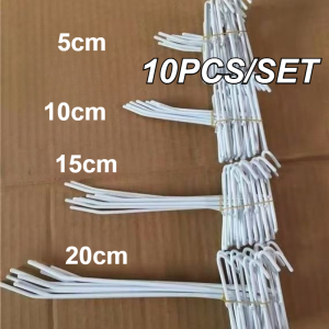 10PCS 10/15/20CM Supermarket Screen Hooks For Screen And Grid Wall Wire Mesh Hanging Hooks
