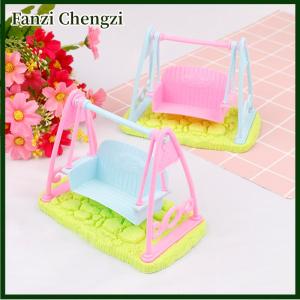 Fanzi Swing Set For Doll Girl Doll Toy House Furniture Accessories