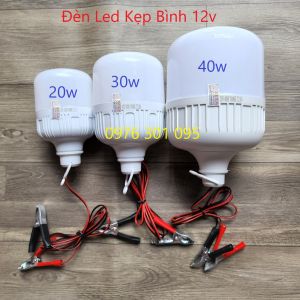 Bóng led kẹp bình Ắc quy 12v 20w - 30w - 40w