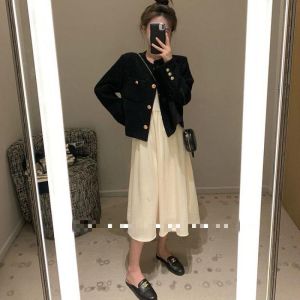 LEONNA Yuri Outer Top Cardigan Jaket Lengan Panjang Atasan Wanita Korean Style