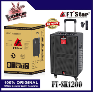 NEW BLUETOOTH SPEAKER FT SK-1200 FT STAR PRO AUDIO SYSTEM