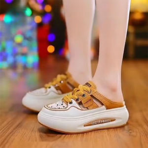 Da đế mềm rỗng thời trang outwear dép cho phụ nữ 2023 Mùa Hè Phong Cách Mới Dép