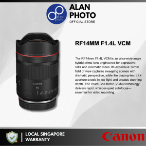 Canon RF 14mm F1.4 L VCM Lens (Canon RF) | Canon Singapore Warranty