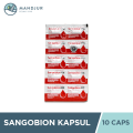 Sangobion Strip 10 Kapsul - Suplemen Penambah Darah dan Zat Besi, Meringankan Gejala Anemia. 