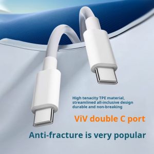 Vivo Loại Ban Đầu C Để Loại C Bộ sạc sạc nhanh 200W siêu nhanh Loại C Bộ sạc sạc nhanh dòng điện cao Đầu Cáp sạc không dây Phổ cổng sạc du lịch tiện lợi Cho Iqoo Vivo Điện Thoại Di Động Bộ sạc