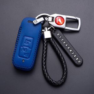 For Honda ADV 160 / PCX 160 / Click 160 / Scoopy 2023 Remote Key Cover Leather Case Keychain Accessories