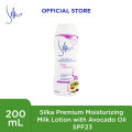 Silka Moisturizing Milk w/ Avocado Oil Lotion 200ml. 