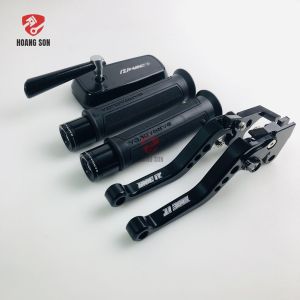 COMBO 5 món đồ chơi xe máy phụ kiện xe máy siêu đẹp-tay thắng xe máy-tay nắm bracuda-gương h2c mới gắn được hầu hết các dòng xe hiện nay tay phanh xe máy đẹp tay thắng xe máy mới đẹp gương xe máy đẹp bao tay xe máy đẹp tay nắm đẹp