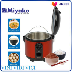 RICE COOKER LOW SUGAR LOW CARBO MIYAKO MCM 721 LST - 18 L GARANSI RESMI