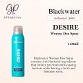 Desire Blackwater Women Deo Spray 150ml -  GP Health Care (blue). 