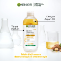 Garnier Micellar Oil-Infused Cleansing Water Skin Care (Pembersih Wajah & Make up Waterproof Untuk Semua Jenis Kulit). 