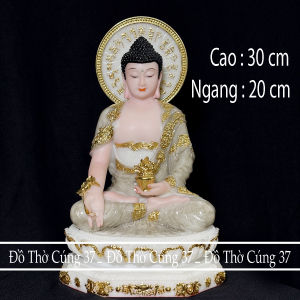 [ Cao 30 cm  nhiều màu ]  Tượng Phật Dược Sư Chất Liệu Bột đá cao cấp  - Hàng Nhập Khẩu