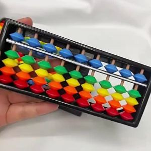 mini plastic abacus arithmetic 7 math abacus educational toys for children educational toys for children