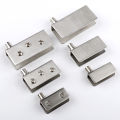 2pcs Engsel Kaca Jepit Stainless Steel M / Pivot Pintu Kaca. 