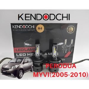🔥READY STOCK🔥KENDODCHI 2Pcs H4 LED Car Headlight FOR PERODUA MYVI(2005-2010) product by Malaysia