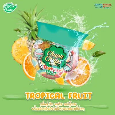 Fresh Time x Chupa Chups เจลหอมปรับอากาศ น้ำหอมปรับอากาศ น้ำหอมดับกลิ่น 155g