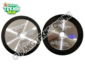 BLITZ 4" 100mm Diamond Wheel Asah 4" Grit 240 BLITZ / Batu Gerinda Asah 4 inch Sisi Satu Dua Pengasah Pisau TCT Serut Planer #240 - Batu Asah Pisau TCT