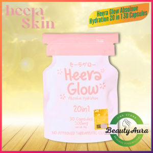 Heera Glow 20in1 Glutathione Absolue Hydration Collagen 30caps Whitening Anti-aging and Hydrating