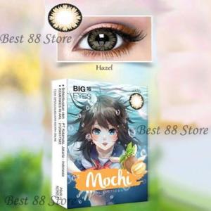 Softlens X2 Mochi BIG EYES 16mm - HAZEL / COKLAT - Normal