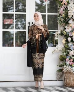100% TERMURAH (COD) TOKO BATIK EXCLUSIVE – Baju Batik couple - Batik - Baju Muslim Wanita Terbaru 2022 - kebaya Coupel Modern - Gamis Batik - Black Dress - Batik Pria - Couple Batik - Batik Sarimbit - Batik Kondangan - batik Keluarga – SET KEBAYA BT1000