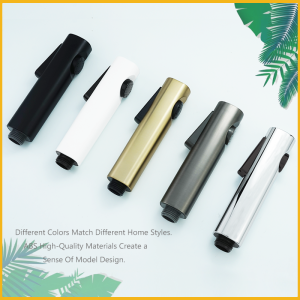 Toilet Douche Bidet Head Handheld Spray for Sanitary Shattaf Shower Bathroom ABS G1/2" Faucet Bidet Self Cleaning Sprinkler