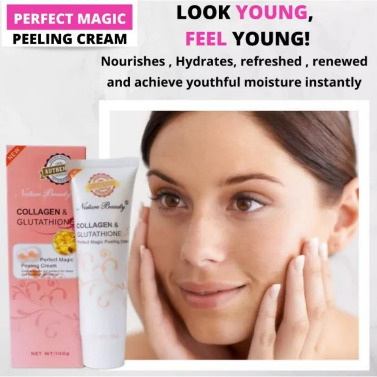 collagen and glutathione magic peeling cream review with used to clean brighten the face, whitening and moisturizing skin care 100g A comprehensive review of Silica Selection:90 Capsules
