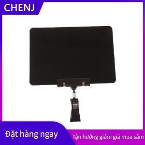 YADUN 1 cái giá trái cây tag hàng hóa hiển thị chịu mài mòn dấu hiệu chủ clip quảng cáo thực phẩm PVC không thấm nước bảng trắng Clip