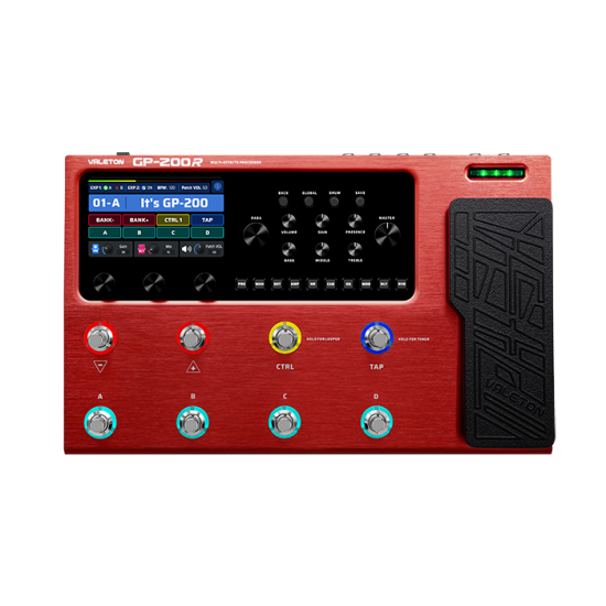 Valeton GP200 Guitar Bass Amp Modeling IR Simulation Multi