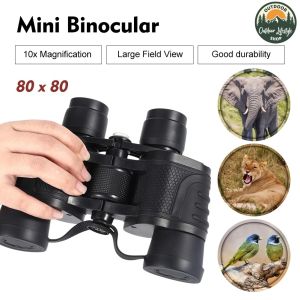 80X80 Binocular Night Vision escope High Power/22mm Waterproof Outdoor escope/ HD Binoculars Adjustable Width