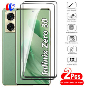 For Infinix Zero 30 Curved Tempered Glass 2Pcs Infinix zero 30 Zero30 5G Zero30 4G 6.78inch X6731 2023 Screen Protector Protective Glass Cover