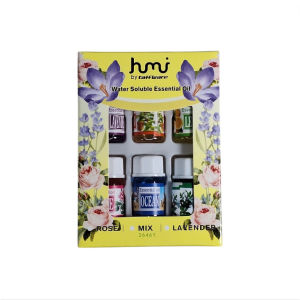 Air Humidifier Pengharum Ruangan Ultrasonic Aroma Diffuser RGB 1L 1000ml Aromaterapi Gratis Essential Oil 6 Pcs