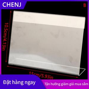 CHENJ Trong suốt Acrylic hình ảnh khung hai mặt khung ảnh thần tượng photocard chủ Máy tính để bàn trang trí hình ảnh