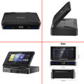 GEARELEC CP8 จอติดรถยนต์แบบพกพาขนาด 6.2 นิ้ว พร้อม Bluetooth 5.2 CarPlay และ Android Auto Mirrorlink เครื่องรับสัญญาณสเตอริโอในรถยนต์พร้อมเครื่องส่งสัญญาณ FM Bluetooth AUX Out USB TF. 
