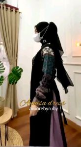 27gadih Motif Modern Terbaru Kekinian Simple 2022 Edisi Annisa Dress