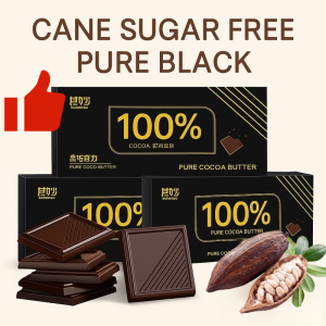 🔥Hot Slae🔥Sugar Free Russian Flavor Pure Cocoa Butter Black Chocolate Cocoa Butter Keto Friendly Snack With Rich Flavor Sugar Free Chocolate Dark Chocolate Bars Low Carb Baking Chocolate Binge-Proof Dark Chocolate