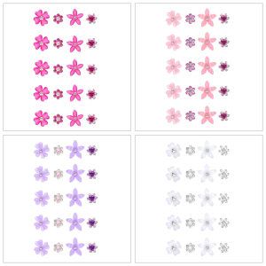 20 Pieces Elegant Rhinestones Hair Accessories Cute Floral Barrettes Hair Clip Hair Ornament For Women And Children