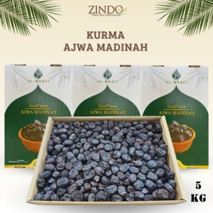 KURMA AJWA AL WAAFI PREMIUM 5KG 1KG 500GR / KURMA NABI ORIGINAL MADINAH / OLEH-OLEH HAJI UMROH