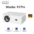 โปรเจคเตอร์อัจฉริยะ Wanbo X1 Pro รุ่น Android พร้อม Wifi และ Bluetooth ความละเอียด 1080P 4K ขนาดเล็กพกพาสะดวก จอ LCD ฉายภาพคมชัด พร้อมประสิทธิภาพเสถียรจาก MTK/เลนส์กระจกเต็มรูปแบบ/การปรับภาพสี่ทิศทาง/โฮมเธียเตอร์. 