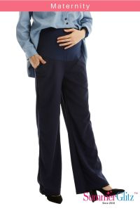 SummerGlitz M-4XL Plus Size Straight Cut Pants Wide Leg Maternity Pants Seluar Pregnant / Seluar Mengandung Muslimah