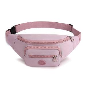 GStar Multi Pockets Ultralight Sports Chest Bag for Women Nylon Waist Bag Waterproof Crossbody Bags